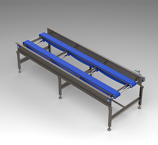 3D Modell einer Bandanlage