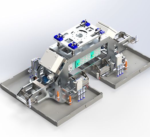 3D Modell eines Roboter-Greifers