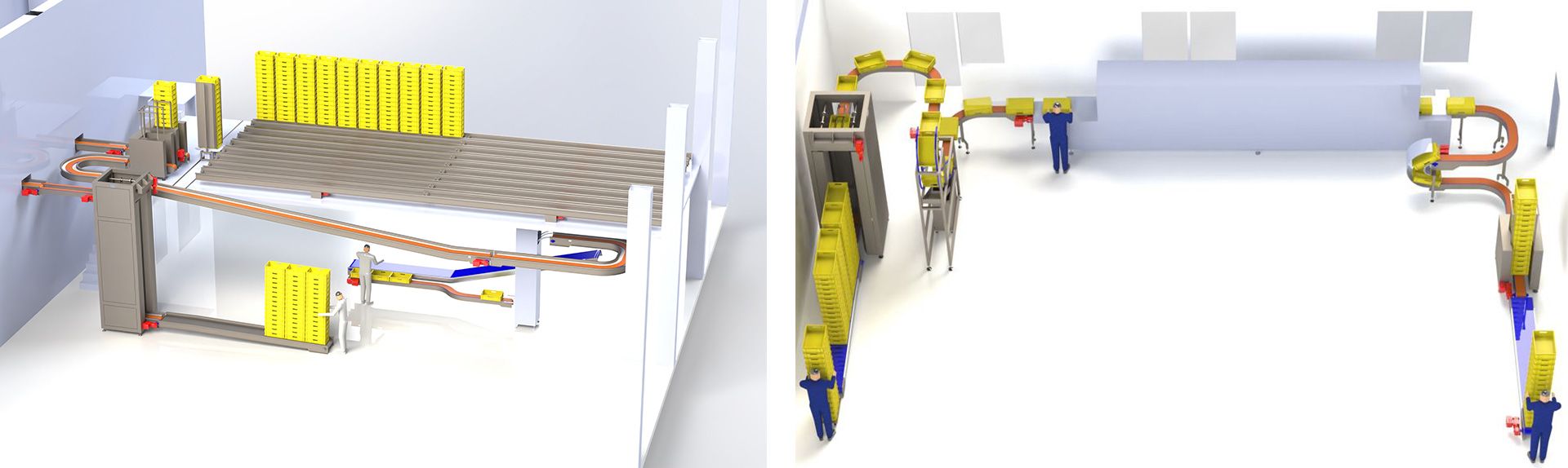 Beispiele unserer Maschinenbau- und Robotiksysteme